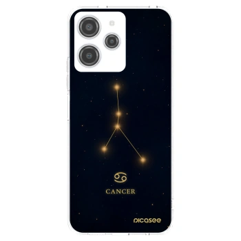 Picasee silikónový prehľadný obal pre Xiaomi Redmi 12 4G - CANCER