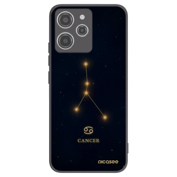 Picasee silikónový čierny obal pre Xiaomi Redmi 12 4G - CANCER