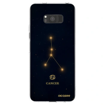 Picasee silikónový prehľadný obal pre Samsung Galaxy S8 G950F - CANCER