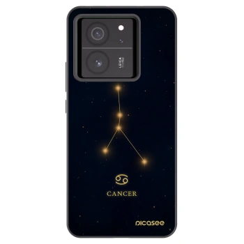 Picasee silikónový čierny obal pre Xiaomi 13T - CANCER