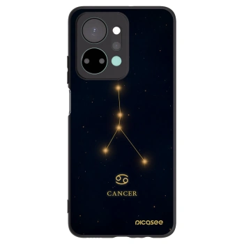 Picasee silikónový čierny obal pre Honor X7a - CANCER