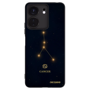 Picasee silikónový čierny obal pre Xiaomi Redmi 13C 4G - CANCER