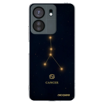 Picasee silikónový prehľadný obal pre Xiaomi Redmi 13C 4G - CANCER