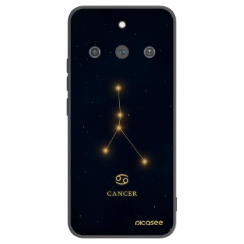 Picasee silikónový čierny obal pre Realme 11 Pro+ - CANCER