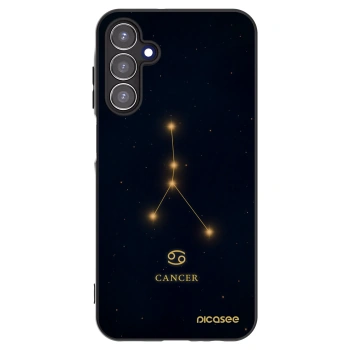 Picasee silikónový čierny obal pre Samsung Galaxy A15 A155F 4G - CANCER