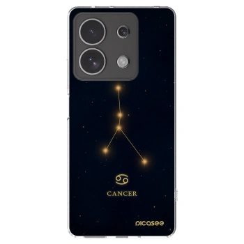 Picasee silikónový prehľadný obal pre Xiaomi Redmi Note 13 4G - CANCER