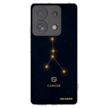 Picasee silikónový prehľadný obal pre Xiaomi Redmi Note 13 Pro 4G - CANCER