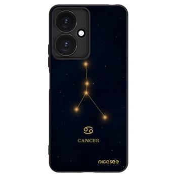 Picasee silikónový čierny obal pre Xiaomi Redmi 13C 5G - CANCER