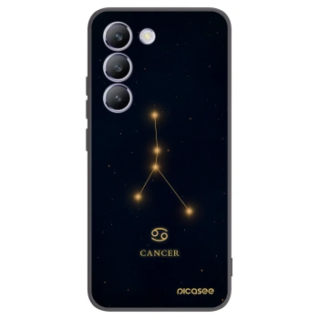 Picasee silikónový čierny obal pre Vivo V40 SE 5G - CANCER