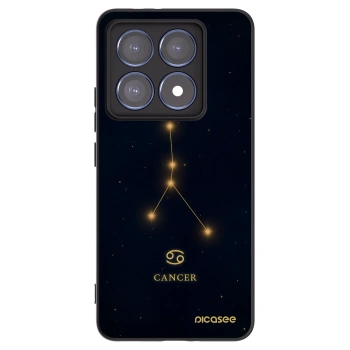 Picasee silikónový čierny obal pre Xiaomi 14T Pro - CANCER