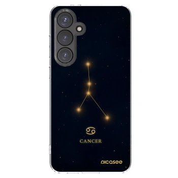 Picasee silikónový prehľadný obal pre Samsung Galaxy S24 FE S721B - CANCER