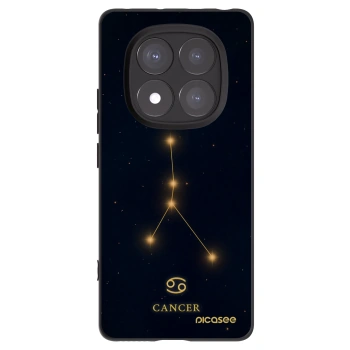 Picasee silikónový čierny obal pre Xiaomi Redmi Note 14 Pro 5G - CANCER