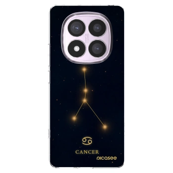 Picasee silikónový prehľadný obal pre Xiaomi Redmi Note 14 Pro 5G - CANCER