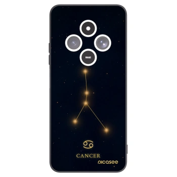 Picasee silikónový čierny obal pre Xiaomi Redmi 14C - CANCER