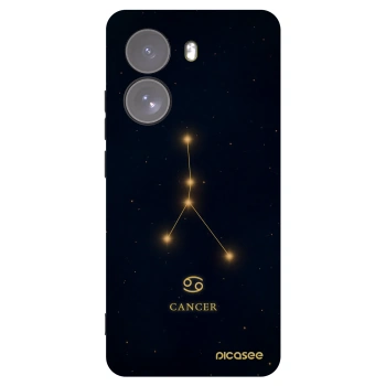 Picasee silikónový čierny obal pre Xiaomi Poco X7 - CANCER