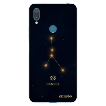 Picasee silikónový prehľadný obal pre Huawei Y7 2019 - CANCER
