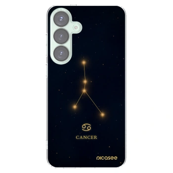 Picasee silikónový prehľadný obal pre Samsung Galaxy S25+ 5G - CANCER