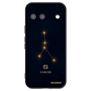 Picasee silikónový čierny obal pre Google Pixel 9 - CANCER