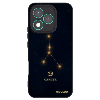 Picasee silikónový čierny obal pre Honor 400 Lite 5G - CANCER