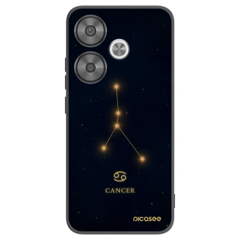 Picasee silikónový čierny obal pre Xiaomi Poco F6 - CANCER