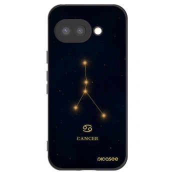 Picasee silikónový čierny obal pre Google Pixel 9a - CANCER