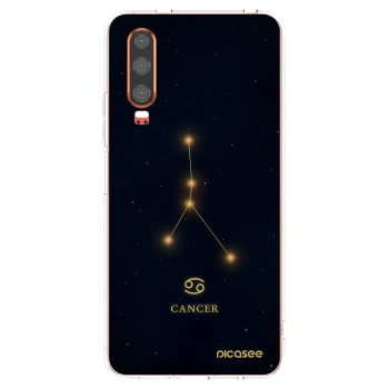 Picasee silikónový prehľadný obal pre Huawei P30 - CANCER