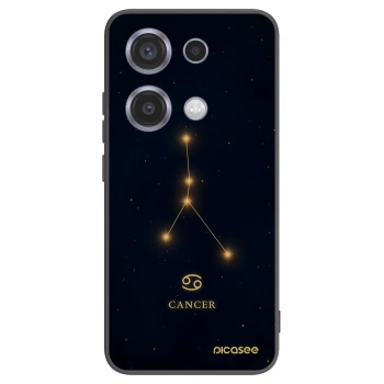 Picasee silikónový čierny obal pre Xiaomi Redmi Note 14S - CANCER