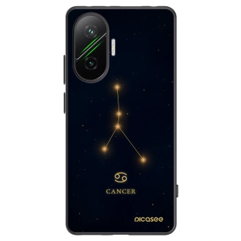 Picasee silikónový čierny obal pre Xiaomi Poco F7 5G - CANCER