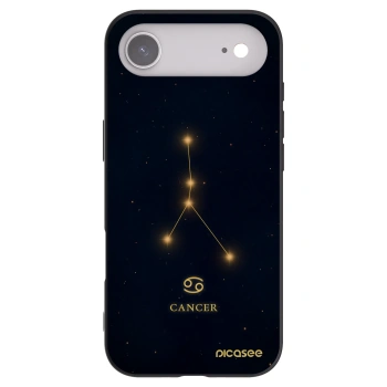 Picasee silikónový čierny obal pre Apple iPhone Air - CANCER