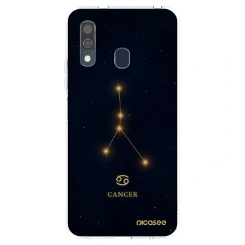 Picasee silikónový prehľadný obal pre Samsung Galaxy A40 A405F - CANCER