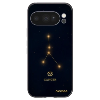 Picasee silikónový čierny obal pre Google Pixel 10 Pro - CANCER