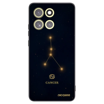 Picasee silikónový čierny obal pre Motorola Moto G86 Power 5G - CANCER