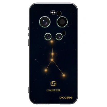 Picasee silikónový čierny obal pre Xiaomi 17 Ultra - CANCER