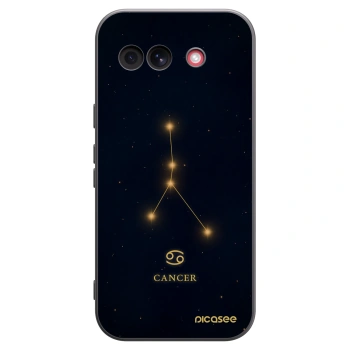 Picasee silikónový čierny obal pre Google Pixel 10a - CANCER