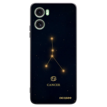 Picasee silikónový čierny obal pre Motorola Moto G06 - CANCER