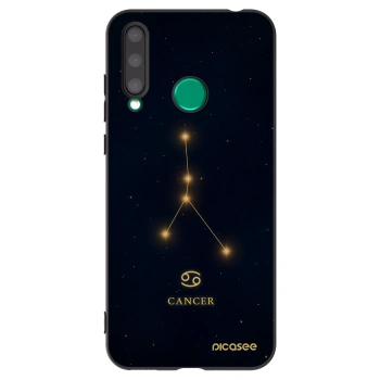 Picasee silikónový čierny obal pre Honor 20 Lite - CANCER