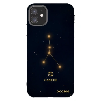 Picasee silikónový prehľadný obal pre Apple iPhone 11 - CANCER
