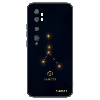 Picasee silikónový čierny obal pre Xiaomi Mi Note 10 (Pro) - CANCER