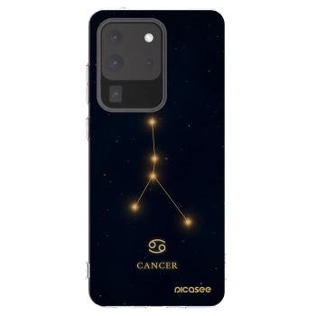 Picasee silikónový prehľadný obal pre Samsung Galaxy S20 Ultra 5G G988F - CANCER