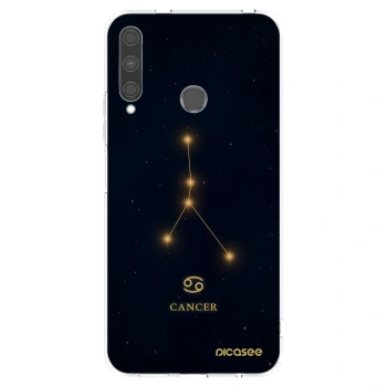 Picasee silikónový prehľadný obal pre Huawei P40 Lite E - CANCER