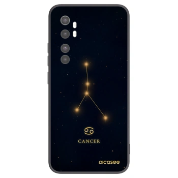 Picasee silikónový čierny obal pre Xiaomi Mi Note 10 Lite - CANCER
