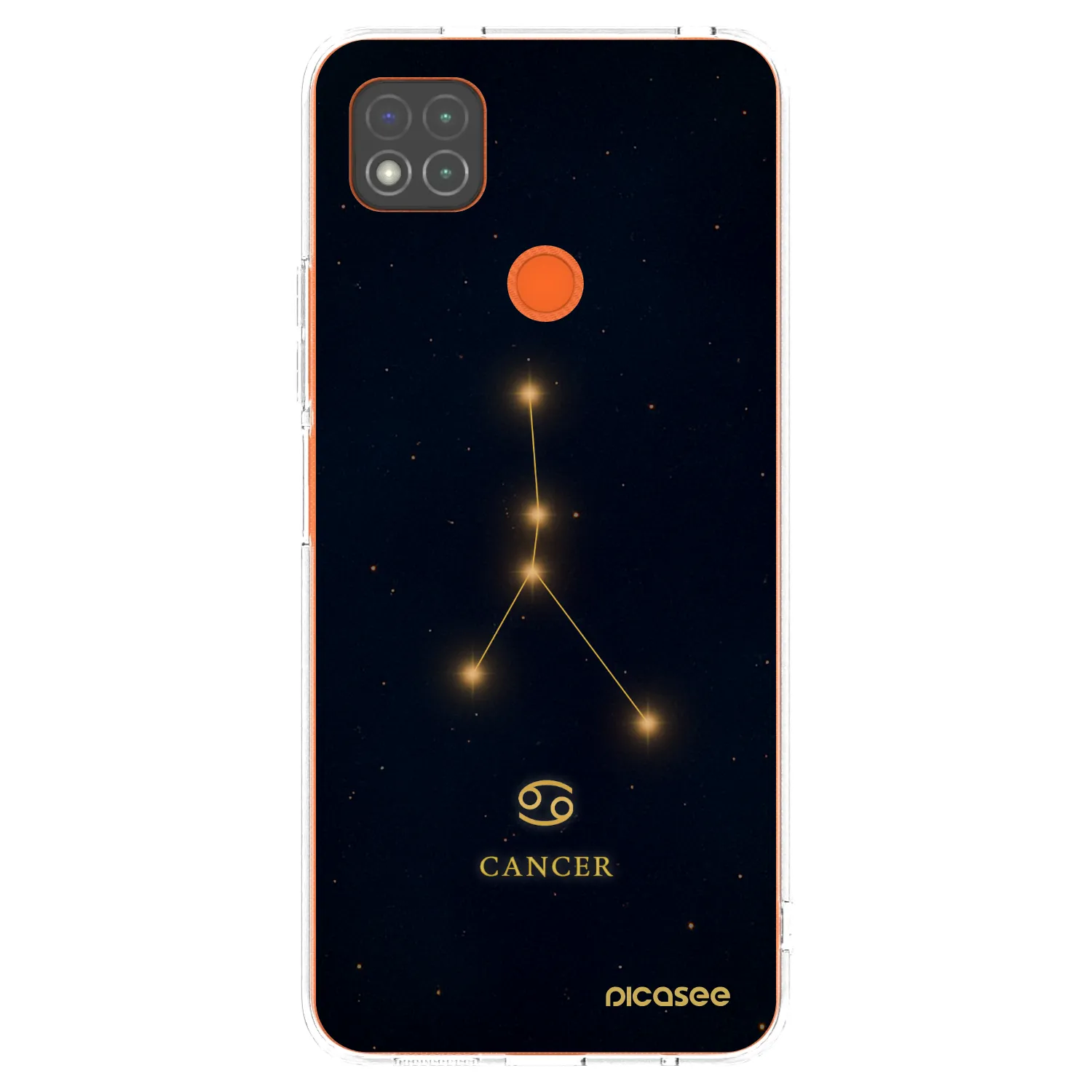Picasee silikónový prehľadný obal pre Xiaomi Redmi 9C - CANCER
