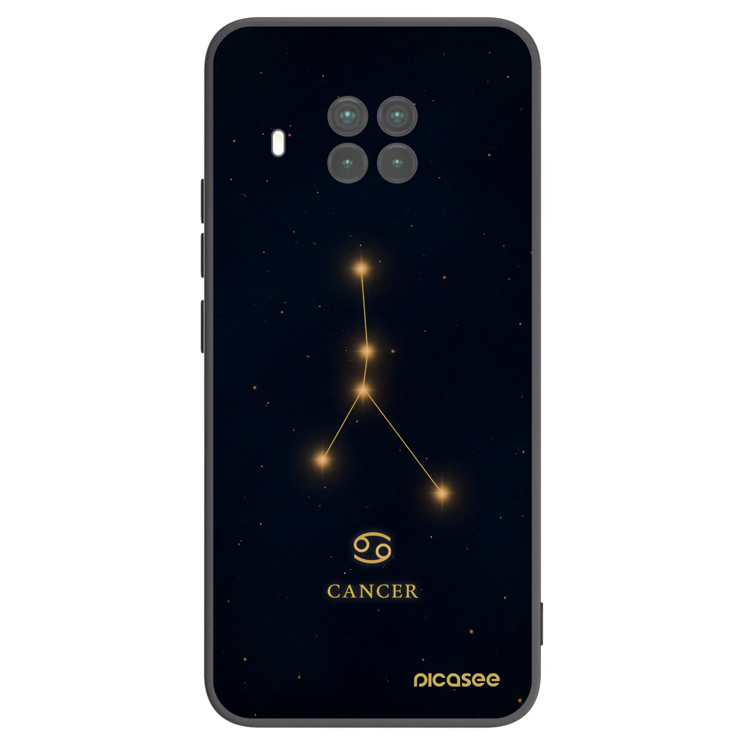 Picasee silikónový čierny obal pre Xiaomi Mi 10T Lite - CANCER