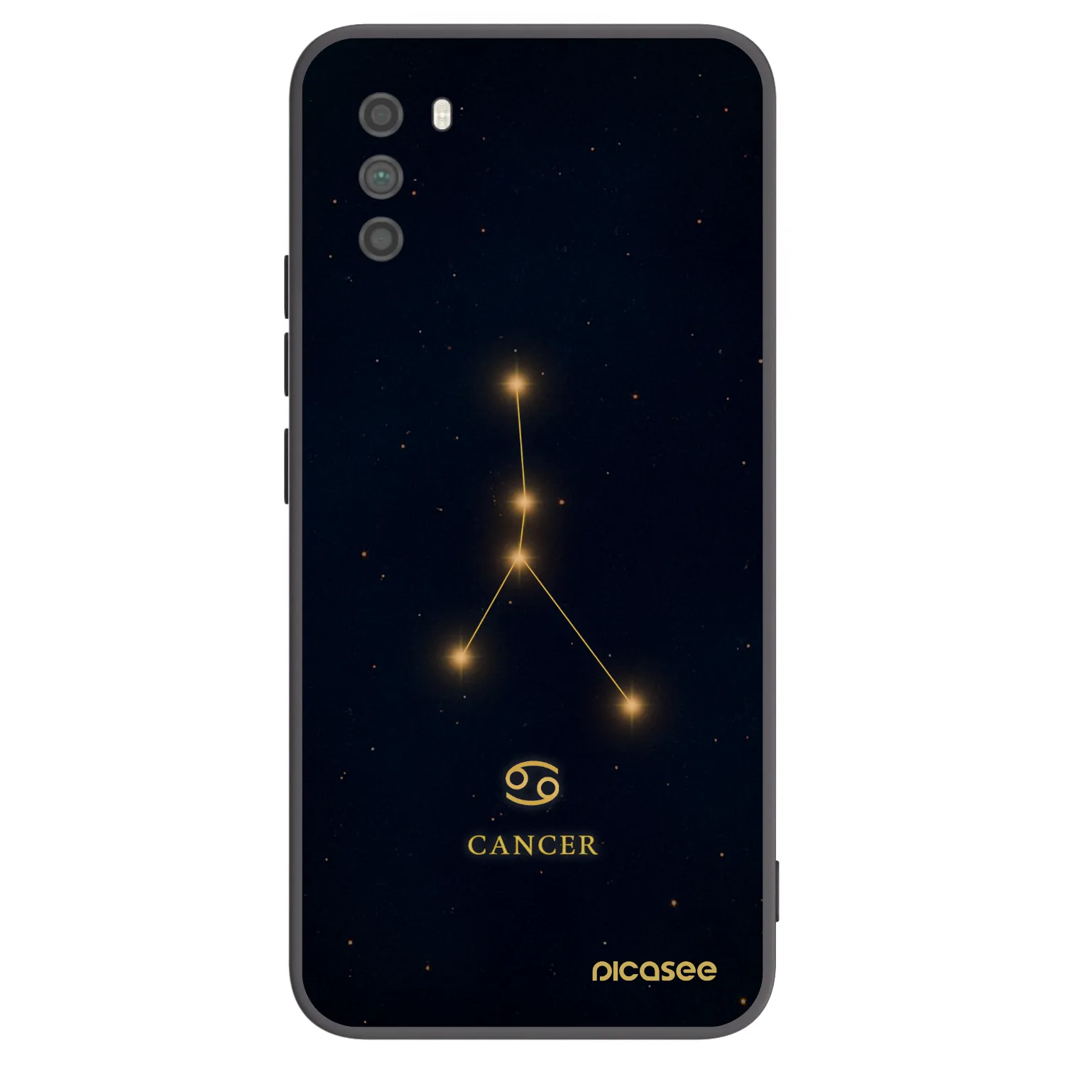Picasee silikónový čierny obal pre Xiaomi Poco M3 - CANCER