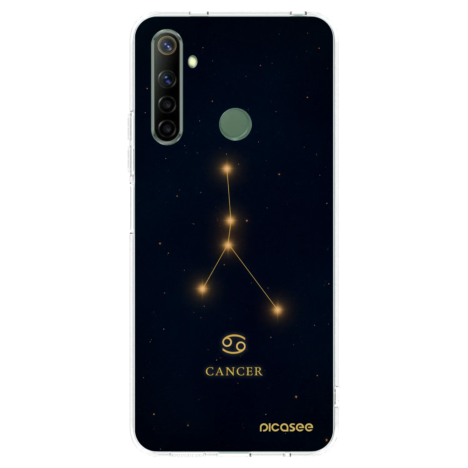 Picasee silikónový prehľadný obal pre Realme 6i - CANCER