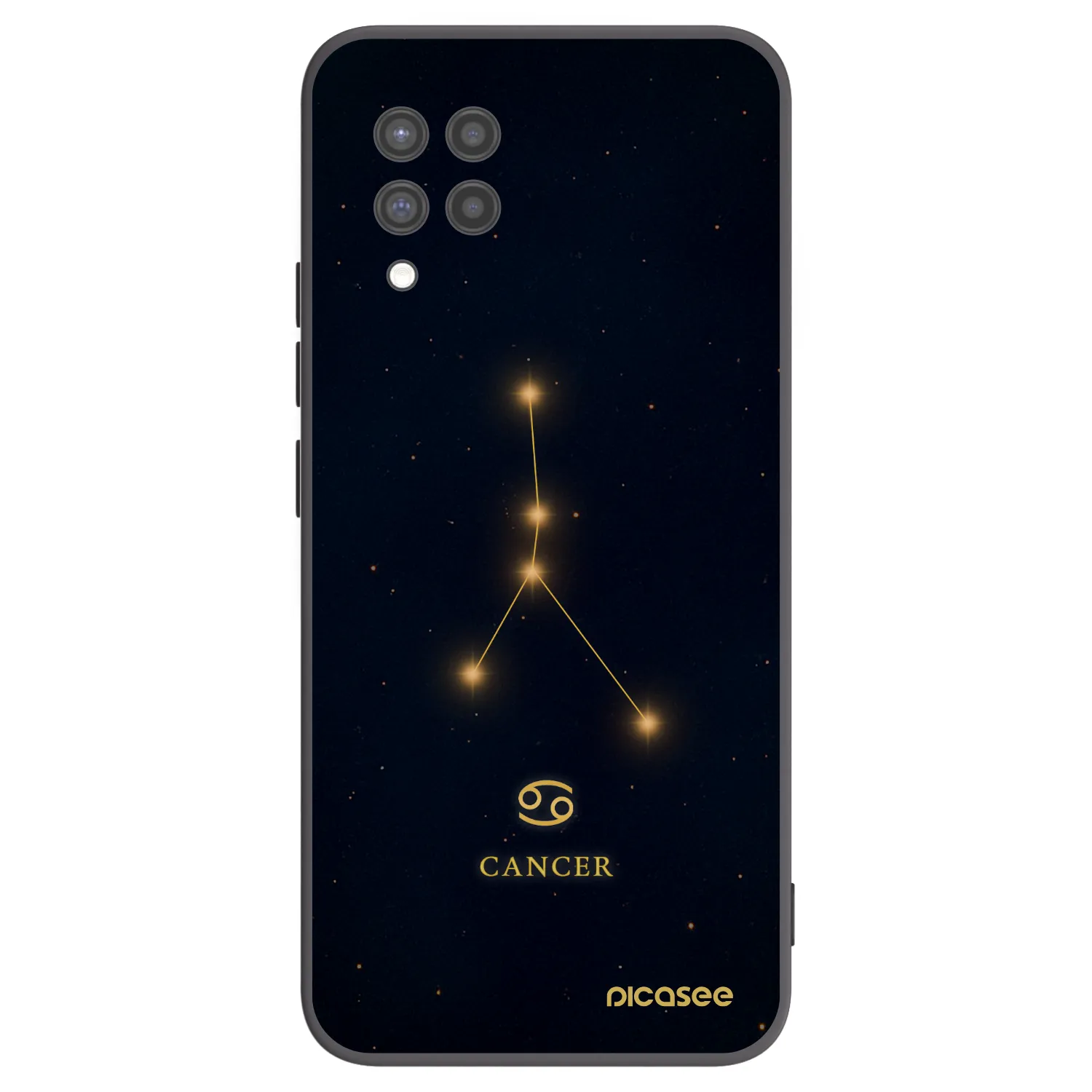 Picasee silikónový čierny obal pre Samsung Galaxy A42 A426B - CANCER