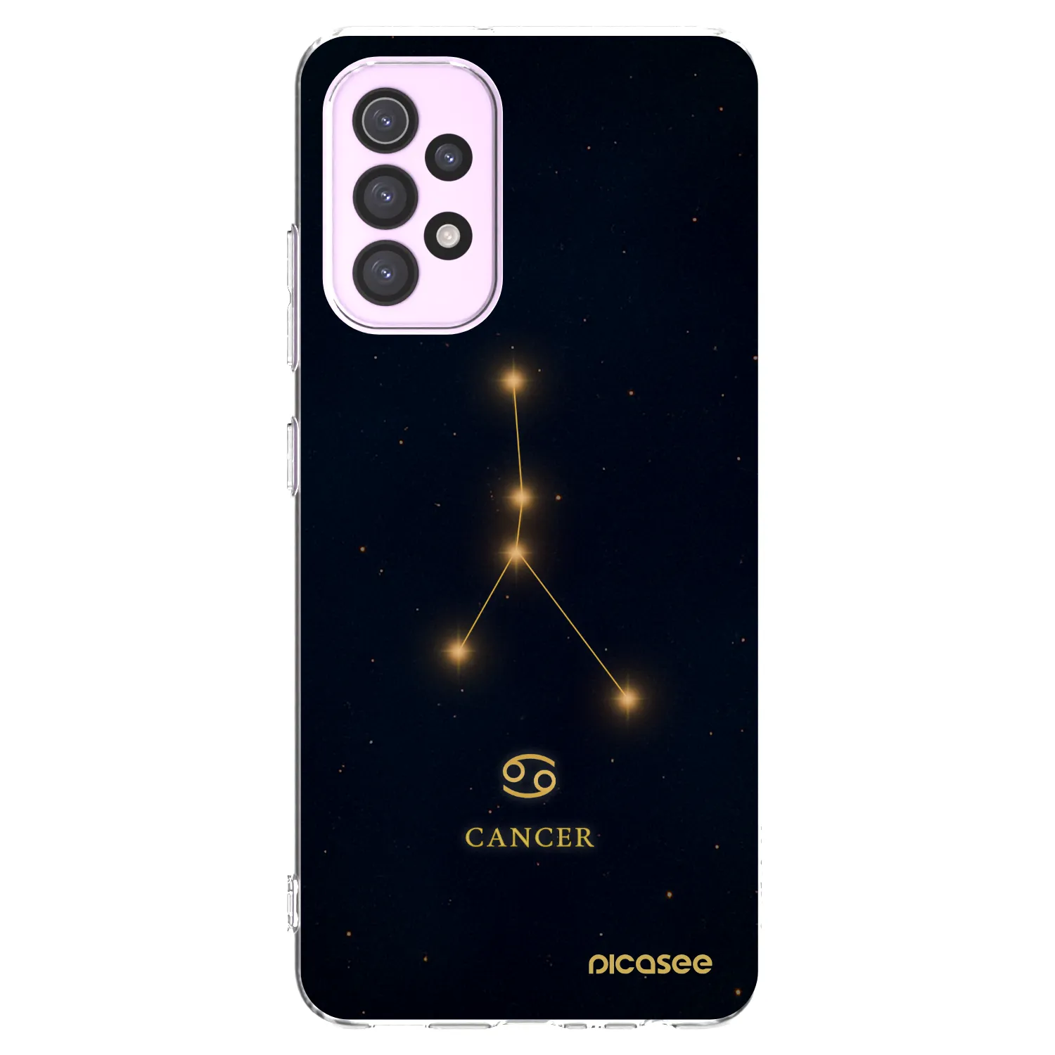 Picasee silikónový prehľadný obal pre Samsung Galaxy A32 5G A326B - CANCER
