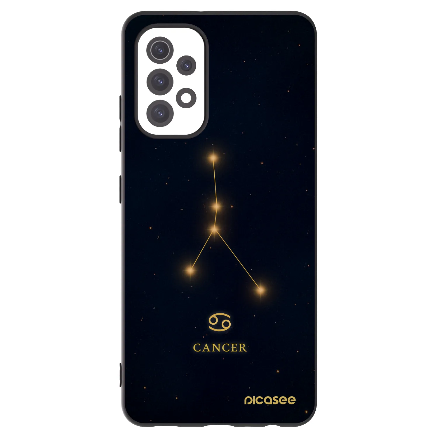 Picasee silikónový čierny obal pre Samsung Galaxy A32 5G A326B - CANCER