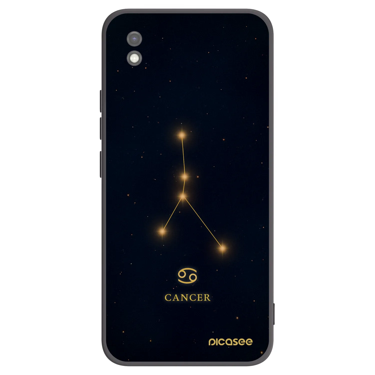 Picasee silikónový čierny obal pre Xiaomi Redmi 9AT - CANCER