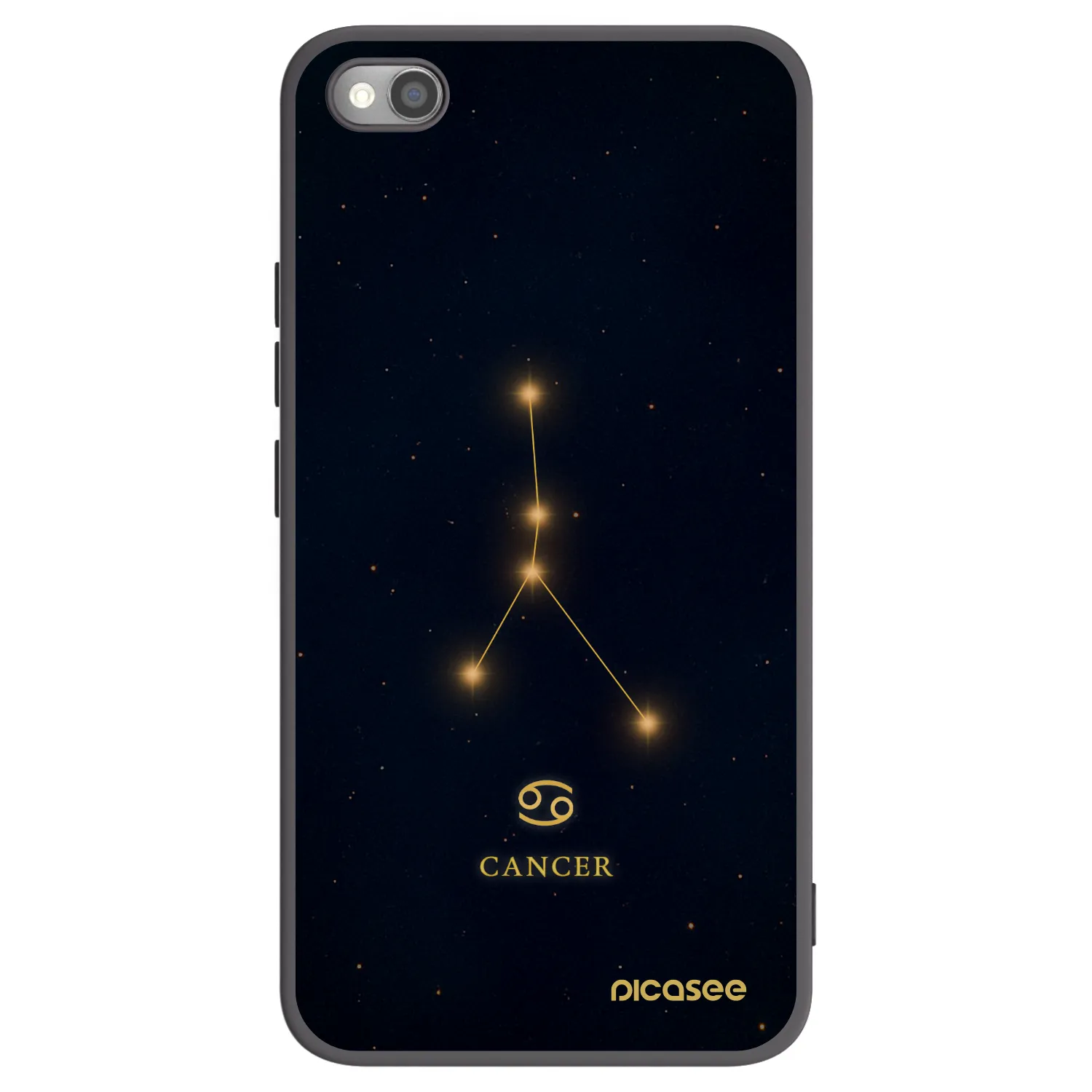 Picasee silikónový čierny obal pre Xiaomi Redmi Note 11S 5G - CANCER